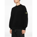 Stone Island, Herre, Gensere & Hettegensere, Svart, L,