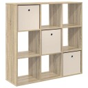  Serviesskap med skuff Sonoma eik 102 x 31 x 99,5 cm
