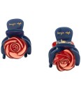 Konges Sløjd Hårspenner 2-Pack Rose Small Total Eclipse