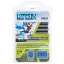 Rapid VR16 Rundklammer 1390-pakning i Zink-Stål for Stiftemaskiner
