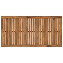 vidaXL Bordplate 108,5 x 55 x 2 cm Rektangulær Solid akasietre