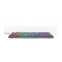 Ducky One 3 Gamingtastatur Fullsize med Gateron Baby Kangaroo Taster - Aura Black Nordic Svart