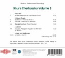 Shura Cherkassky  Nimbus Rediscovered Recordings, Vol. 3  CD