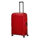 Samsonite C-Lite Ultralett hard Ekstra stor koffert 81 cm / 123 XL Rød