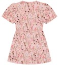 Minymo Dress Aop Rib Pink 110