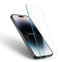 Spigen GLAS.tR Slim Herdet Skjermbeskytter for iPhone 14 Pro med Personvernfilter
