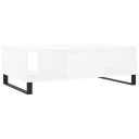  Salongbord hvit 104x60x35 cm konstruert tre 8720845439002