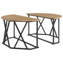  Kaffebord i Artisan Eik 31,5x31,5x16,5 tommer Laget av Engineering Tre