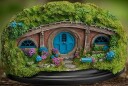 Polystone  36 Bagshot Row Hobbit Hole Blue Door