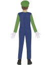 Luigi Inspirert Barnekostyme - 5-6 ÅR