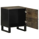  Nattbord svart 40x33x46 cm heltre mango 8721158447739
