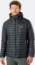Rab Men's Microlight Alpine Down Jacket L, Beluga