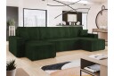 Magston 4 seters Hjørnesovesofa   Grøn