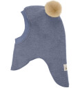 Huttelihut Folkstone Gray Elefantlue Ull Alpaca Pompoms 12 24 mdr/50