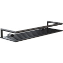 Frost NOVA2 såpehylle 2 360 mm børstet svart