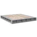 Sengeramme grå sonoma 200x200 cm konstruert tre 8721102621055