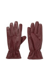 Becksöndergaard Smooth Leather Gloves - Brown - 7
