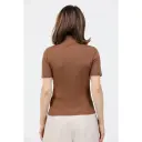 Max Mara Studio Dame Strikkevarer Brun L,