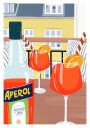 Balcony "Hygge" Poster Plakat / 21x30cm
