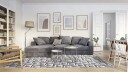 Wilton teppe   Salerno grå Størrelse: 200 x 280 cm