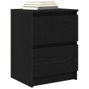  TV benk svart 40x35x54 cm konstruert tre