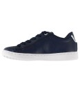 Lacoste Sko Carnaby Navy m. Knytting 30 Sko Blå