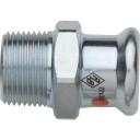 15mm x 3/4" TURBO ståladapternippel