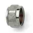 TA Omløbermutter M22 x 15 mm Forkrommet Rørdel til Hydraulikk