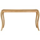 vidaXL Spisebord 135x75x76 cm heltre mango