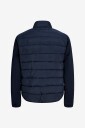 Jack & Jones Plus   Pufferjakke Jjetate Hybrid Jacket SN Pls   Blå