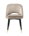 Cliff spisestoler savona greige velvet 2 pk