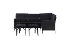 Venture Home Design Knock Loungesofa - Sort flett 1699068-01-0 1699068-02-0