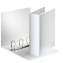 Innstikkperm A4 4DR/60mm m/2 lommer Hvit