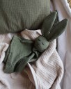 Oh Poppy! Leia Kanin Koseklut Musselin Linen Green