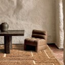 Ryetepper   Kiberg Hand Woven Wool Shaggy beige Størrelse: 200 x 290 cm