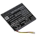 CAS. TR Mini batteri (1000 mAh 3.7 V, Sort)