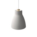 Belid Gong Pendel Ø25 Hvit / Gull