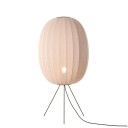 Made By Hand - Knit-Wit 65 Høy Oval Gulvlampe Medium Sand Stone