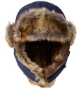 ISBJÖRN of Sweden Squirell Winter Cap Kids   Navy   48/50