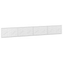 vidaXL Gabion med 3,5 mm Tråd og 5x5 cm Nett 400x10x50 cm