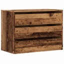  Kommode gammelt tre 80x41x58 cm konstruert tre