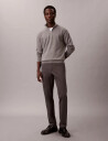 Calvin Klein Slim Sateen Chino Trouser - Grey - 30 x 32