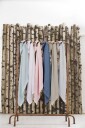 Vinter &  Bloom Soft Grid Helseteppe Denim Blue