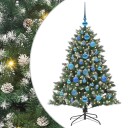  Kunstig juletre grønn 85 x 85 x 120 cm PVC og plast og stål