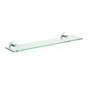 Hefe Epsom hylle, 62x13,3 cm, krom