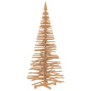 vidaXL Trekjuletrær KOTKA 240 cm Heltre furu Brun Finish