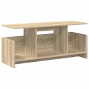 TV benk Sonoma eik 102 x 35 x 45 cm Konstruert tre