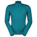 SCOTT Gravel Merino Warm Langermet Jersey Turkis til Herre