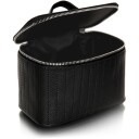 Rebecca Stella Carry On Makeup Bag Jet Black