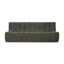 Ethnicraft N701 3 seters sofa Moss